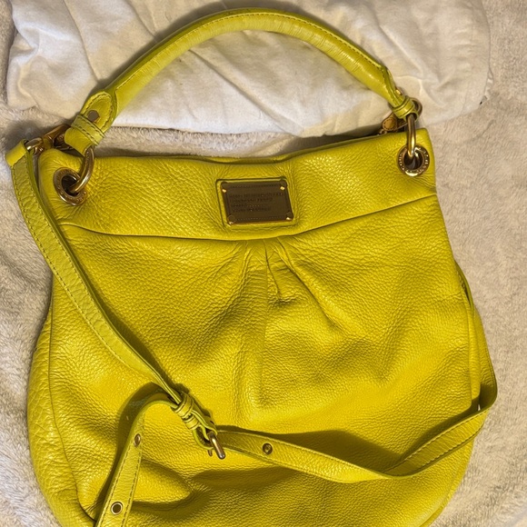 Marc Jacobs Handbags - Marc Jacobs Vibrant Yellow Hobo Bag